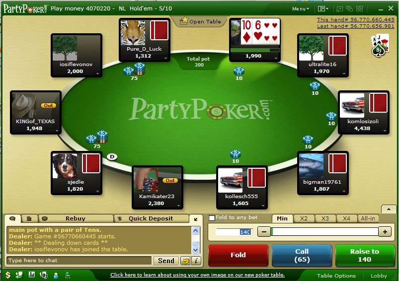 free for ios instal NJ Party Poker